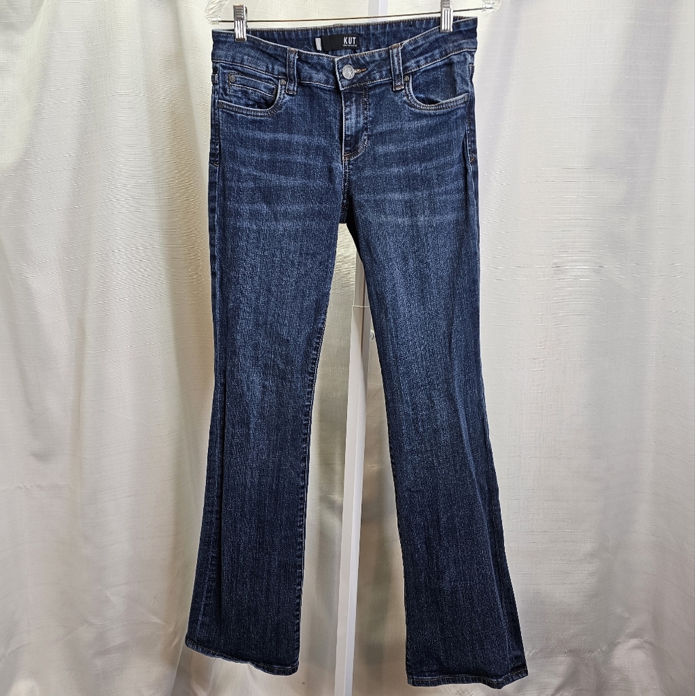 Kut from the Kloth Blue Boot Cut Jeans - Picture 4 of 9